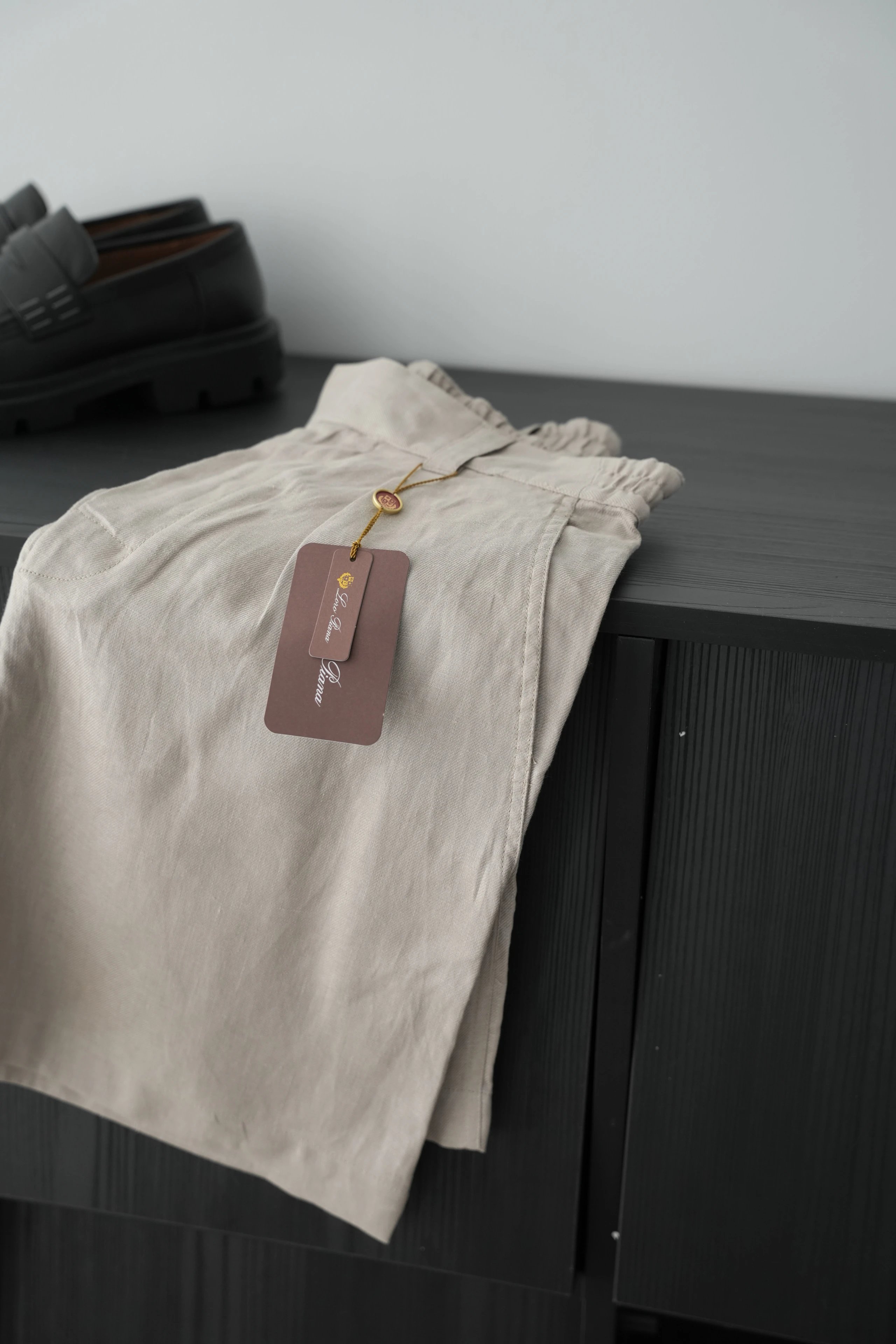 Item ID 8240 LP linen casual shorts -“ Efficient heat dissipation ”14 Worsted linen