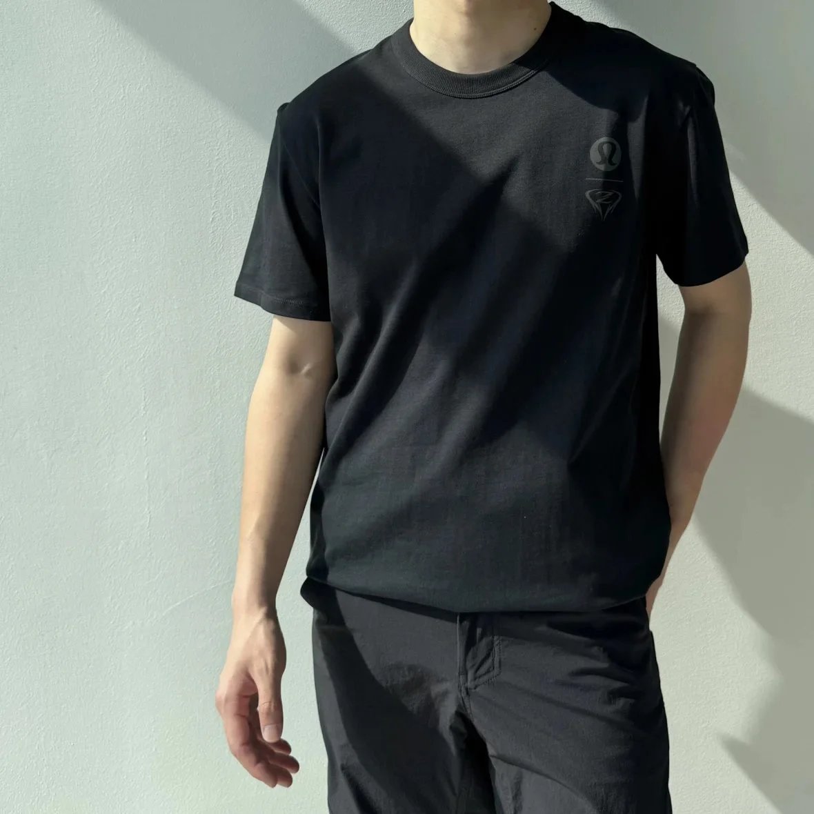 Item ID 8322 Lulu-1emon- Lulu -2025ss- Zhou Guanyu limited edition -32s-200 Gram su