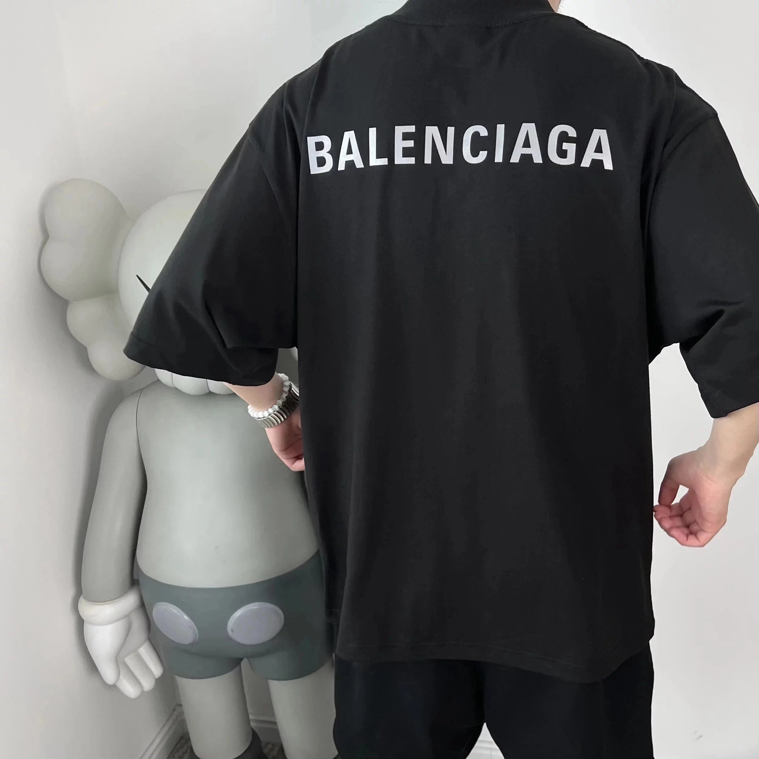 Item ID 8287 Balenci@ga- Paris 2024ss- New - Double-sided reflective letter short s