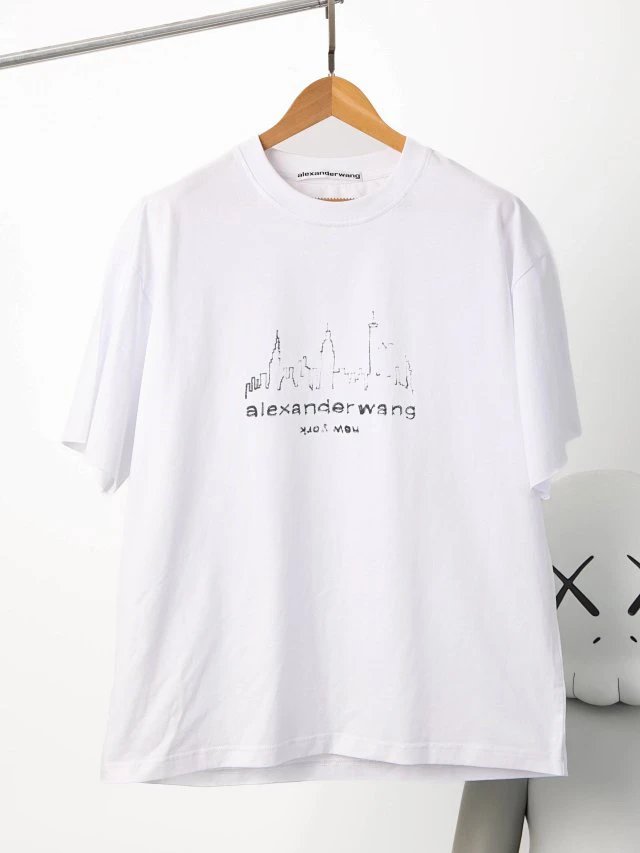 Item ID 8275 alexander-wang king alexander - architectural print - oversized logo s