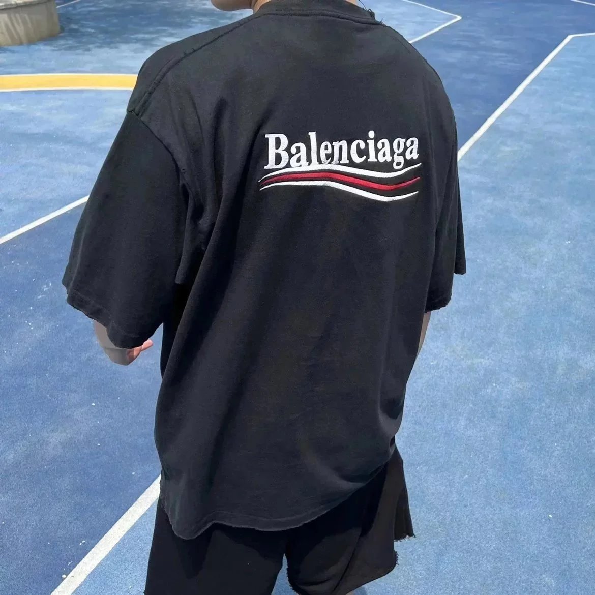 Item ID 8292 BLCG - Cola Embroidery - Short Sleeves - High Weight Short Sleeves - H