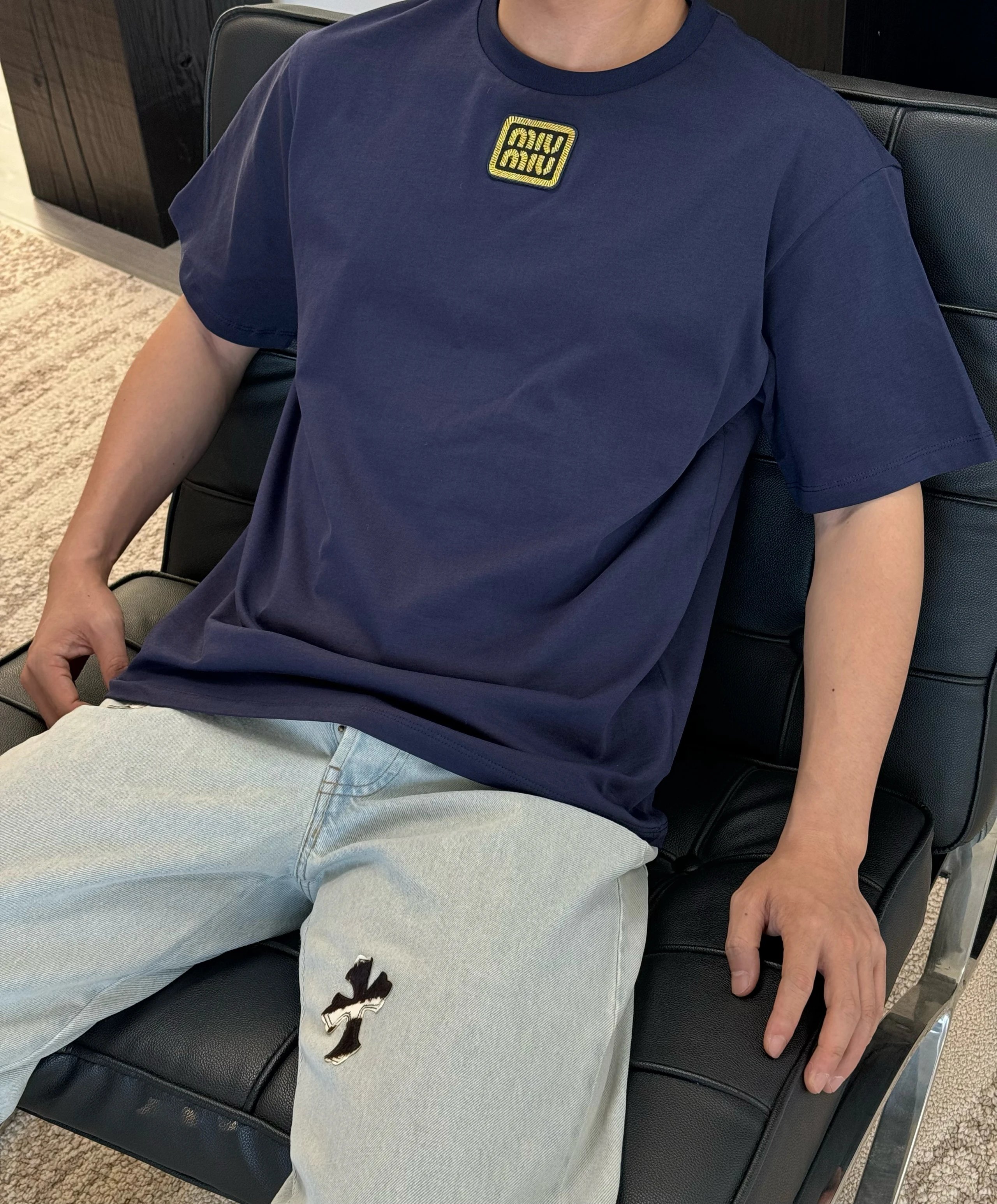 Majira size 6 short sleeved shirt-Brown-