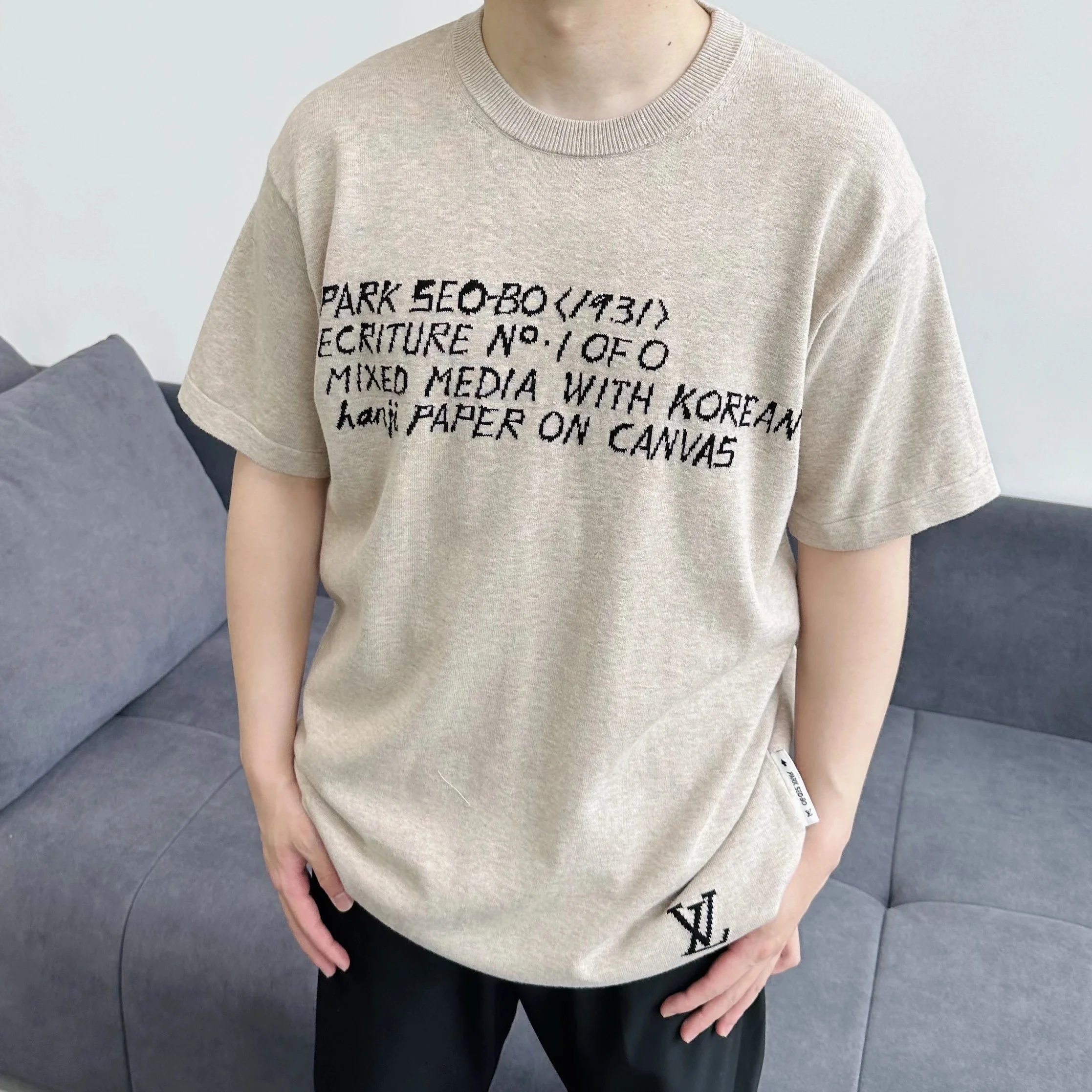 Item ID 8272 Advanced Customization -2025SS - Old Money Wind -1931 Knitted Short Sl