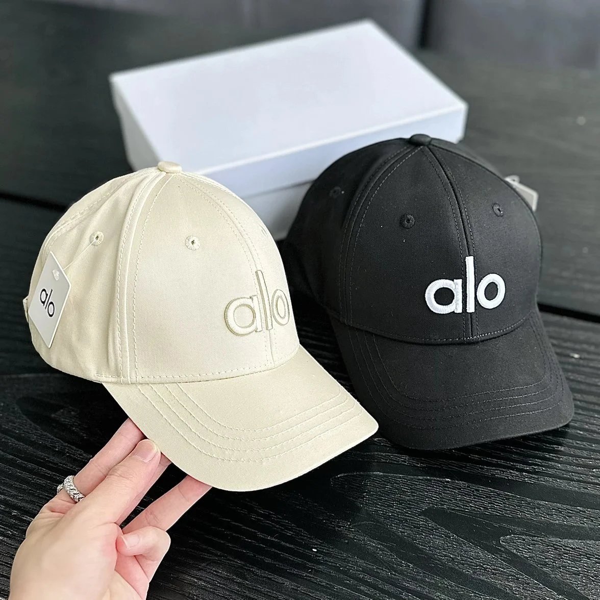 Item ID 8416 Alo-yoga-OFF-DUTY-CAP- cotton peaked cap - Commuting curved brim peake