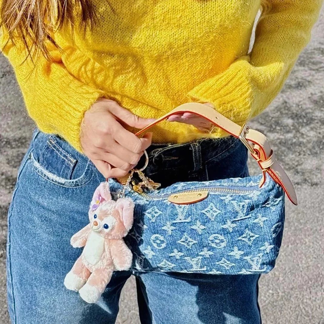 Item ID 8423 Advanced customization - Denim denim bag - Denim small lunch box handb