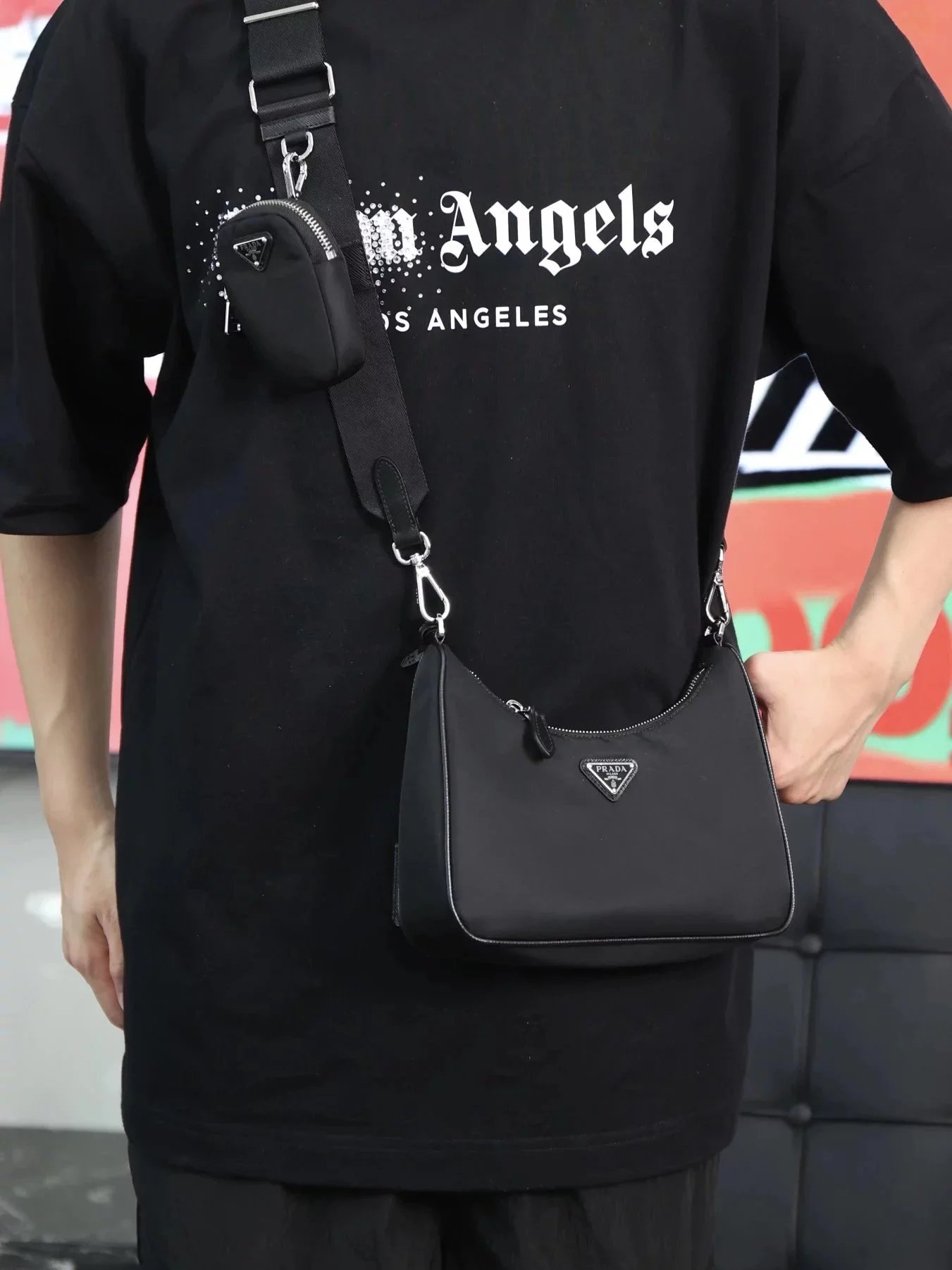 Item ID 8507 Prad- Prada -Re-nylon series - 3 in 1 women's bag - Miss Re-Edition200