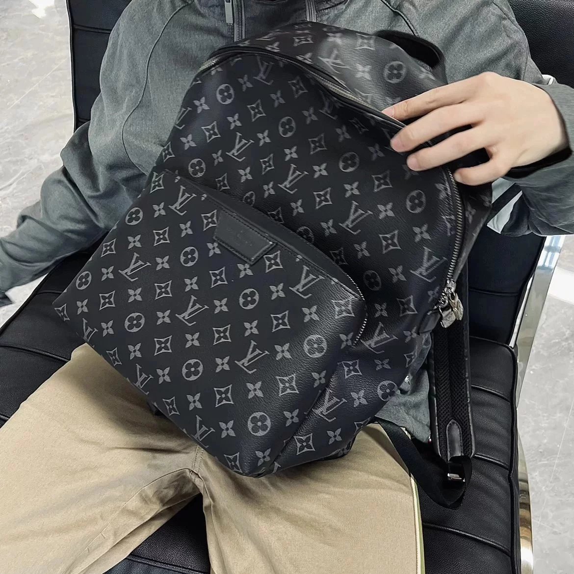 Item ID 8424 Advanced customization - Full printed presbyopia backpack - scalp skin