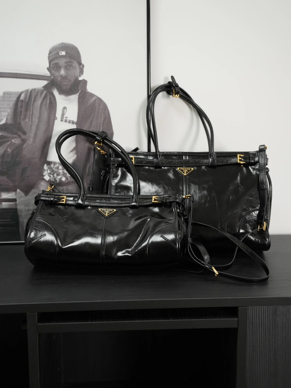 Item ID 8419 -Bonnie soft lux series _Imported Oil Wax Calf Leather_ - Removable an