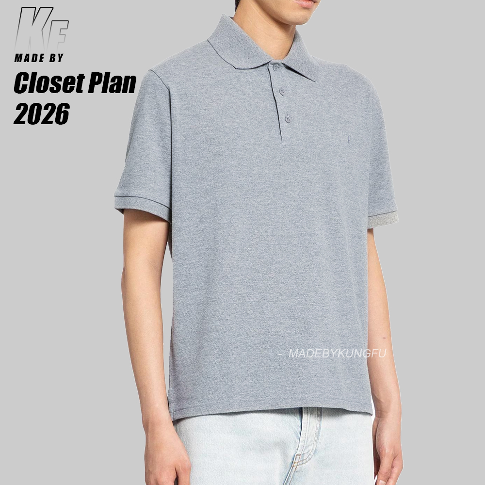 YSL Embroidery polo