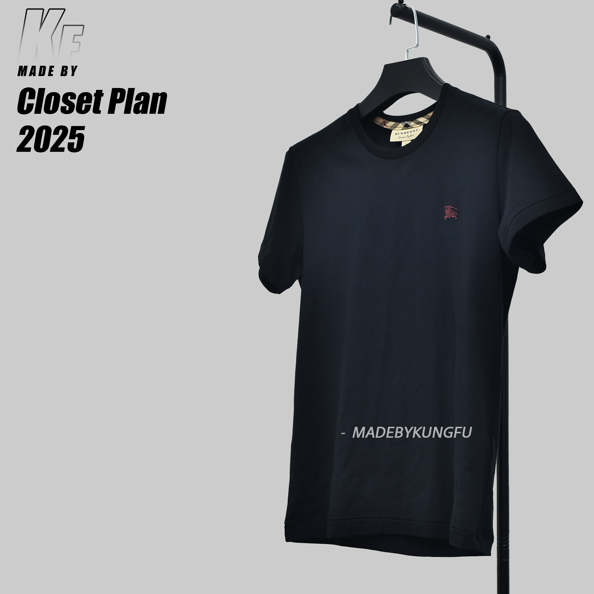 BBR战马logo短袖 黑