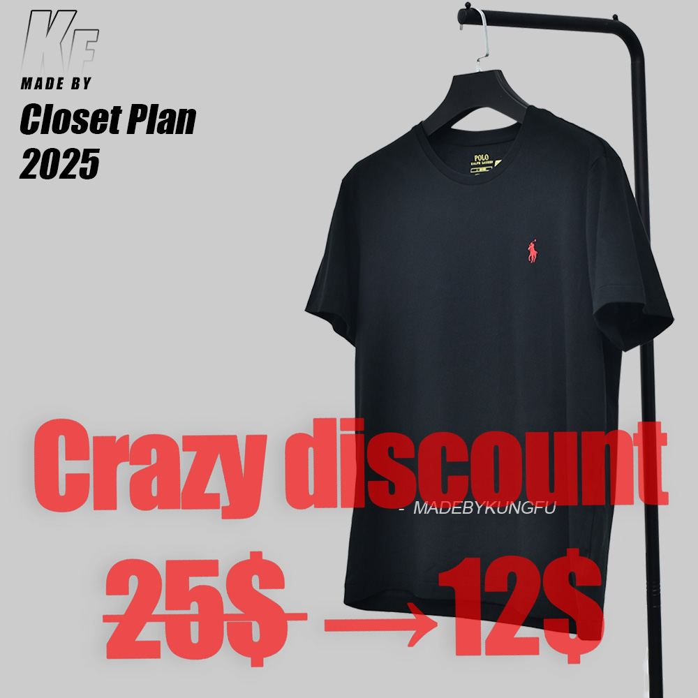 【Crazy discount】RL red logo tee