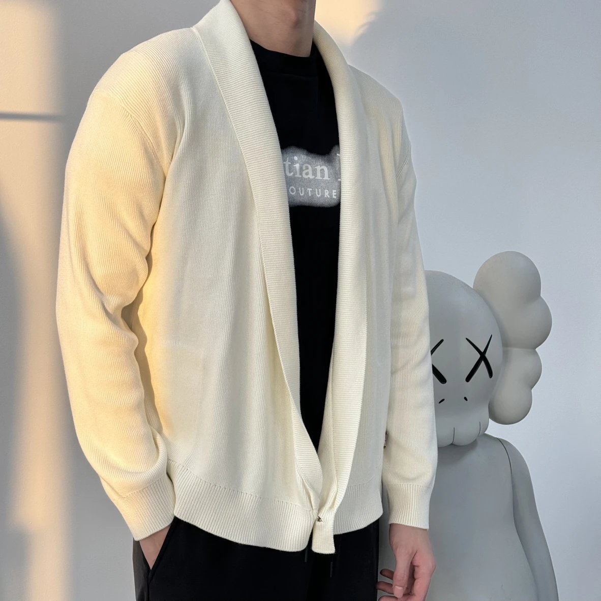 Item ID 8003 FW25“70% Sheep wool -30% Combed cotton ” Early autumn men's series let