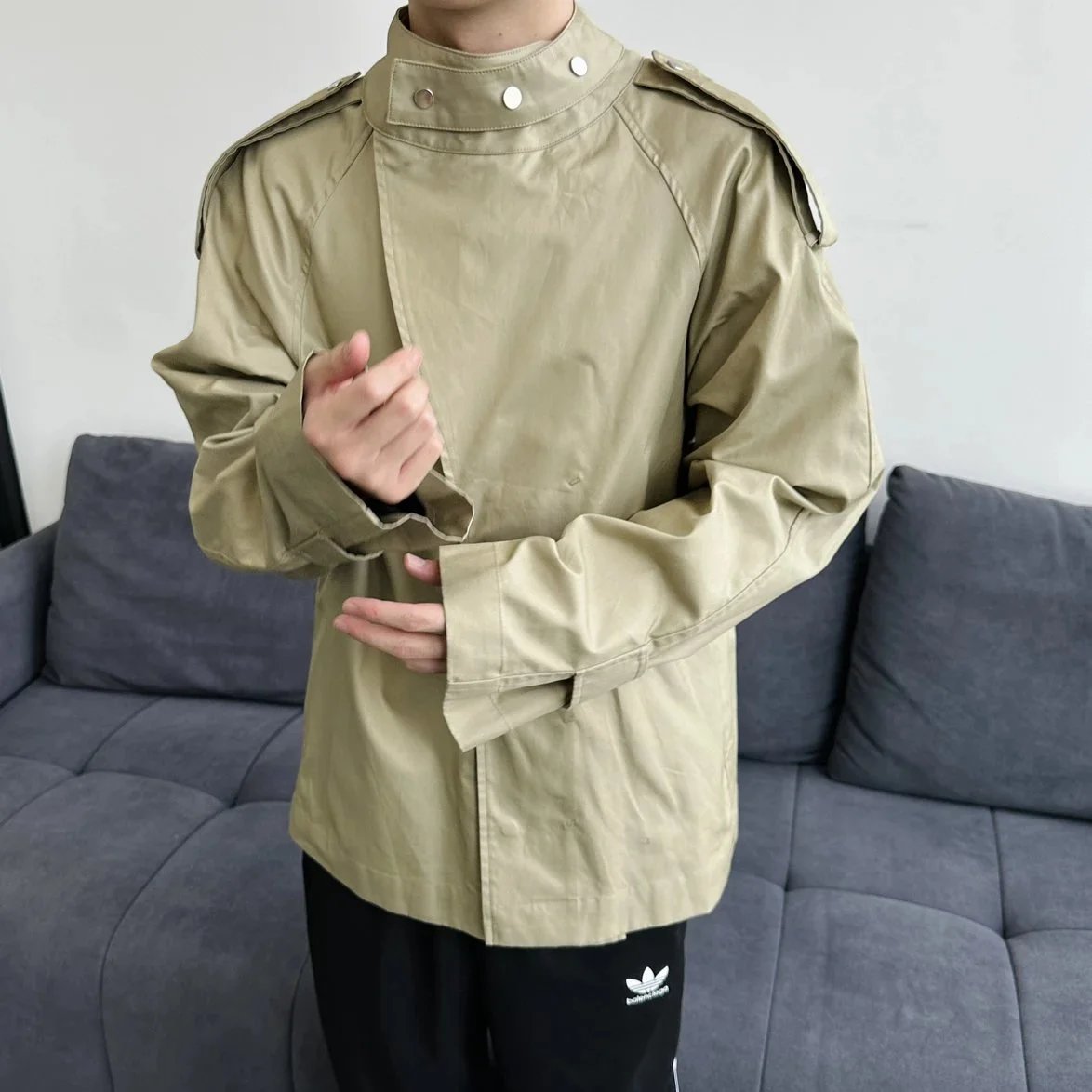 Item ID 8021 Burberr- Burberry -2024ss- custom made 80 Oversized windbreaker cloth