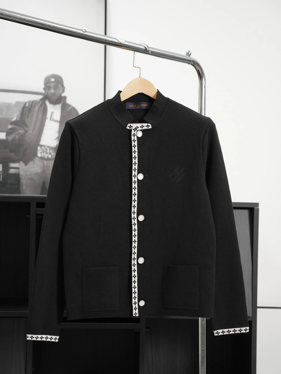 Item ID 8060 SS25 Spring Men's Collection _Exclusive Button_ _Refined Wool_ Knitted