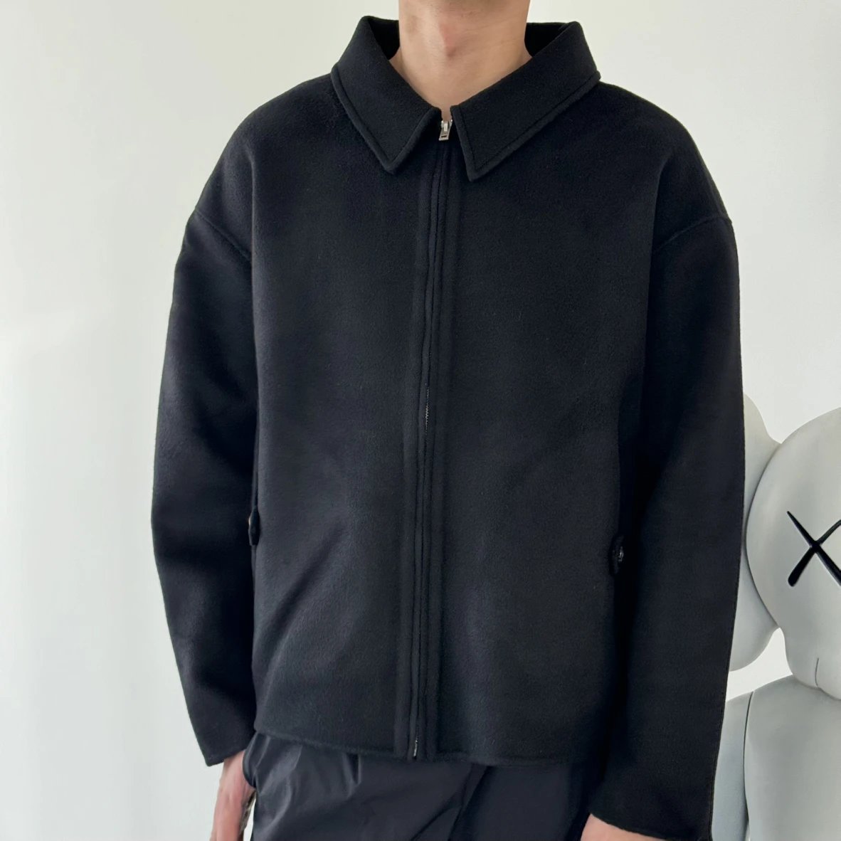 Item ID 8010 AcneStudios-FW25-“91 Sheep wool ➕9 cashmere ”- Attached test report -