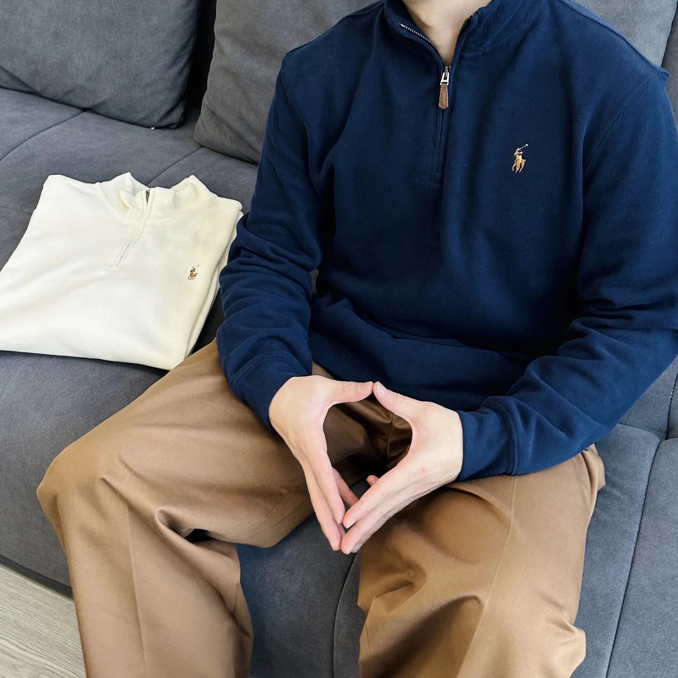 Item ID 8089 Ra1ph-Laurent- ralph lauren -2023FW- Equestrian embroidered stand coll