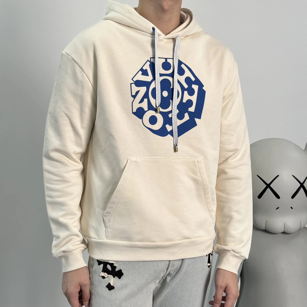 Item ID 8150 Nigo Joint model “ Film version ”FW25 letter print sweatshirt - Off-wh