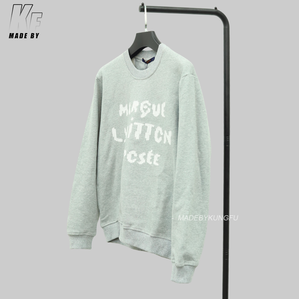 LV套头字母卫衣 灰色