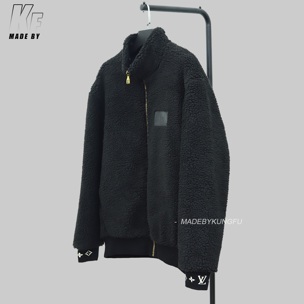 LV羊羔绒外套 黑色