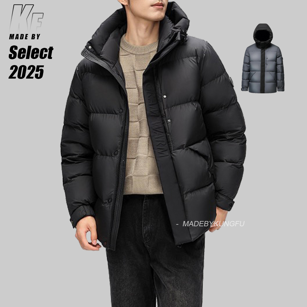 蒙口黑武士羽绒服___黑色灰色