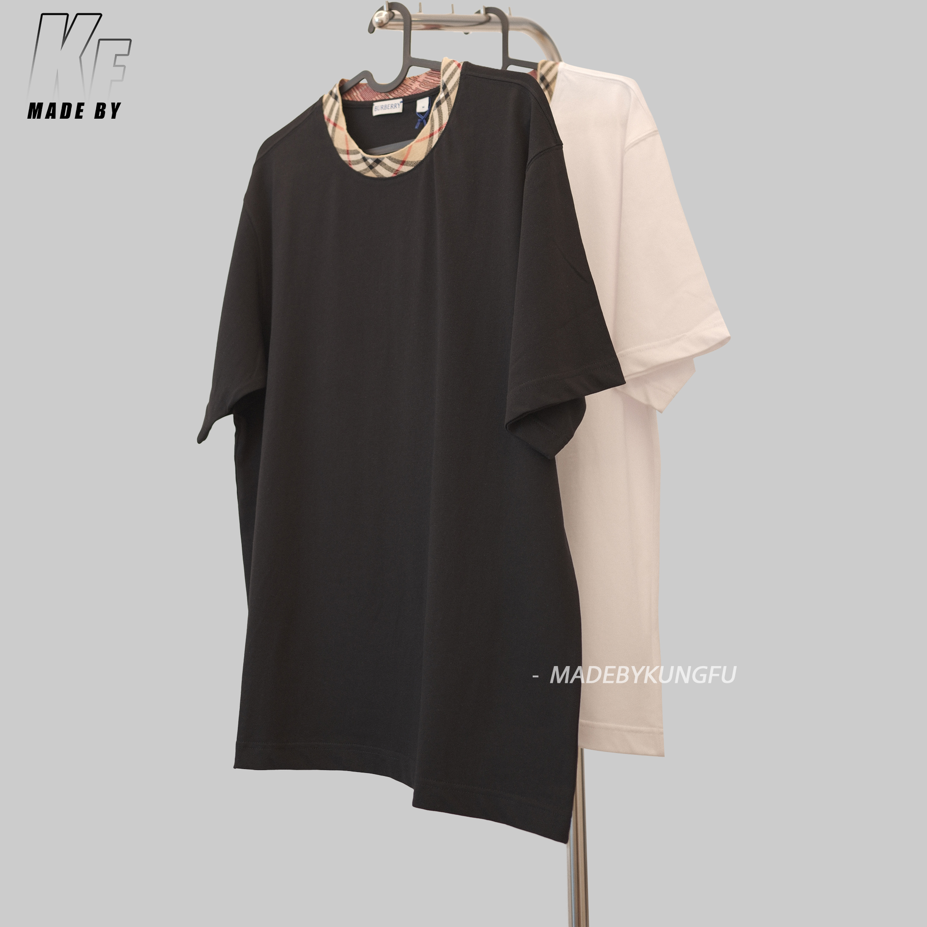 BBR wool neckline tee