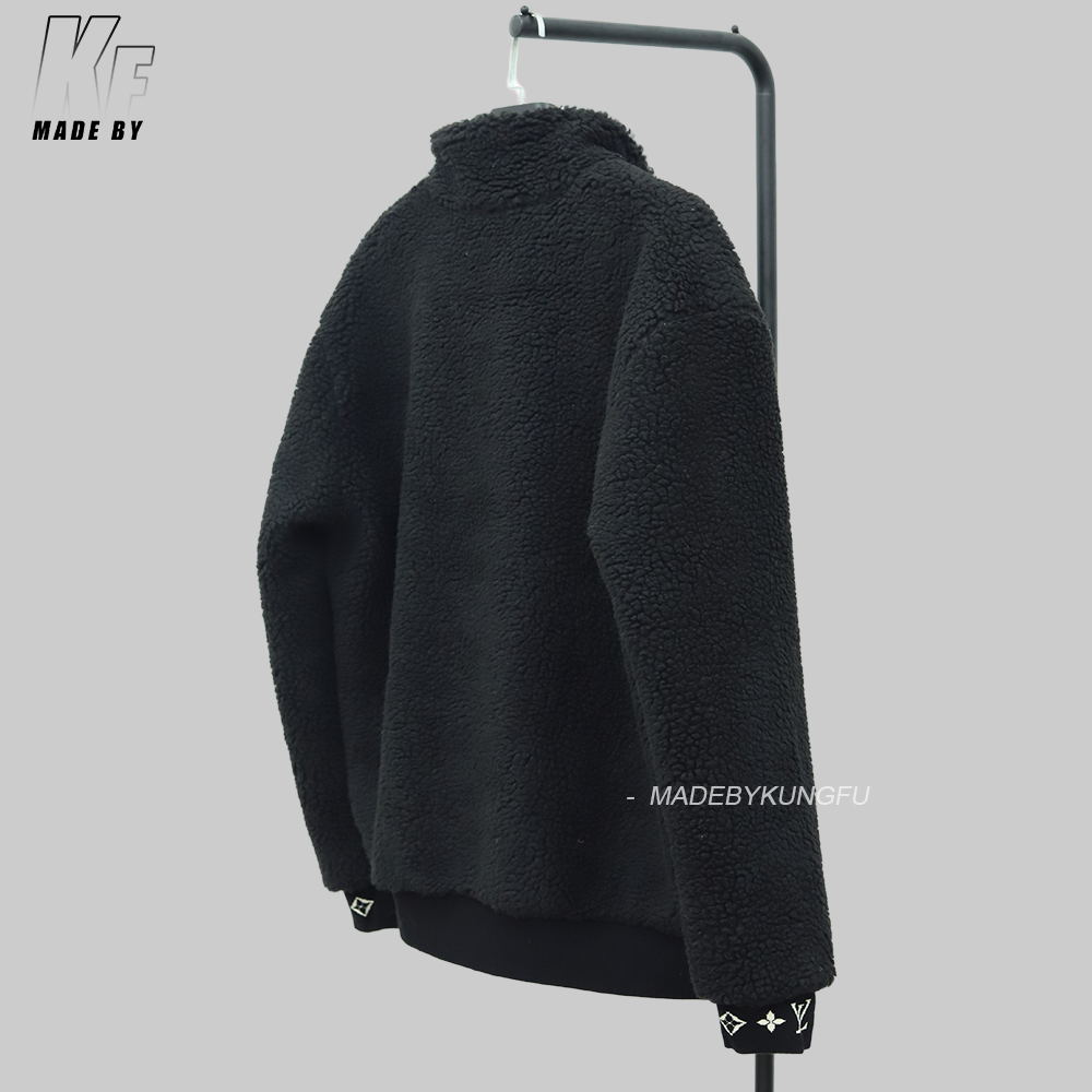 LV羊羔绒外套 黑色