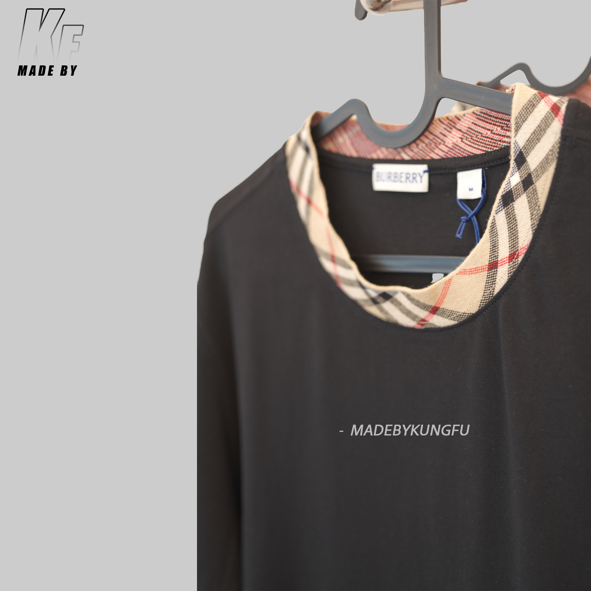 BBR wool neckline tee