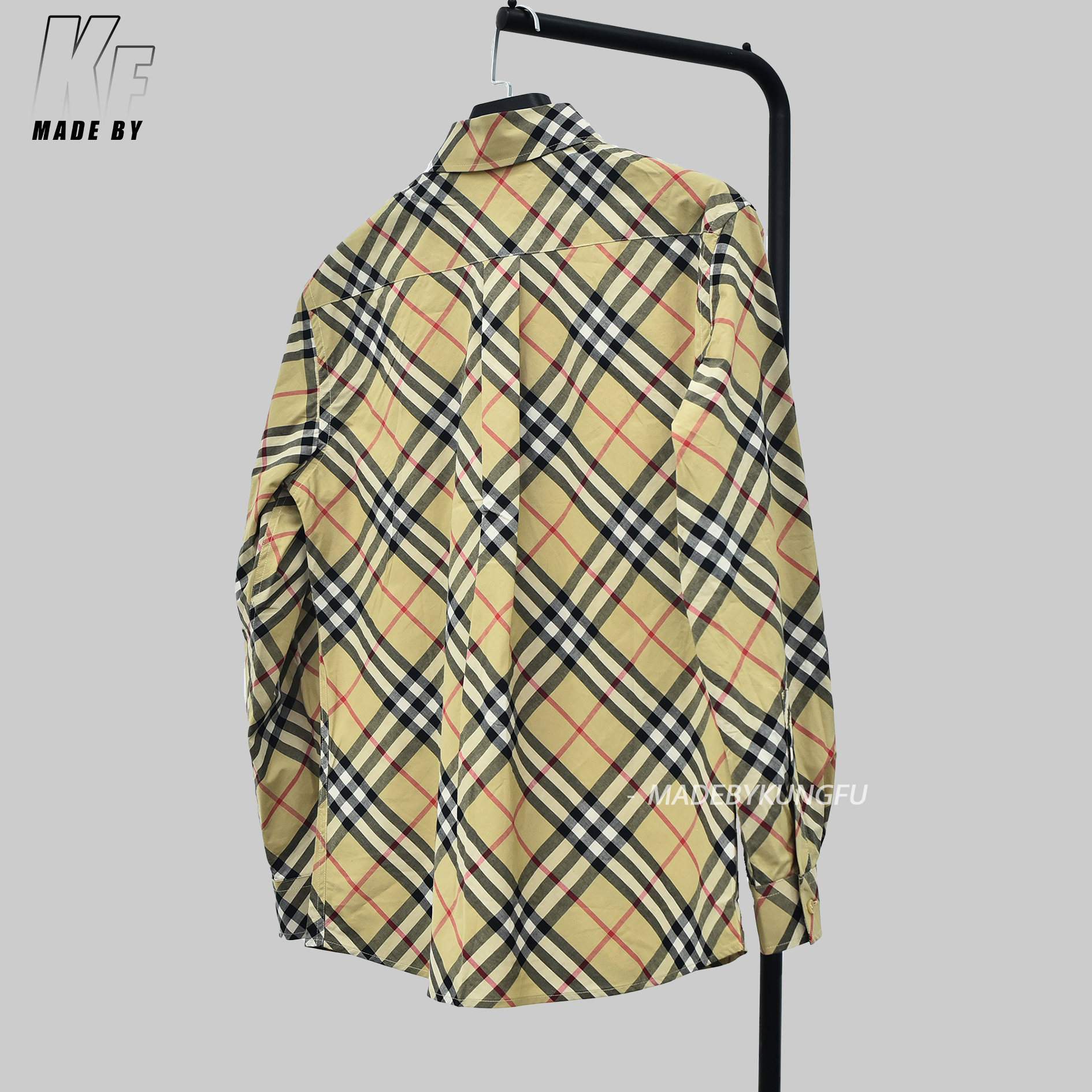 BBR格子长袖衬衫