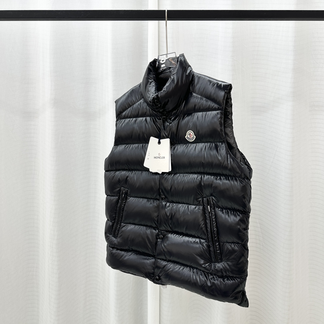 蒙口马甲羽绒服