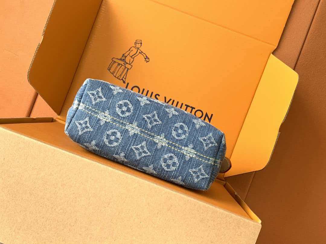 Item ID 8423 Advanced customization - Denim denim bag - Denim small lunch box handb
