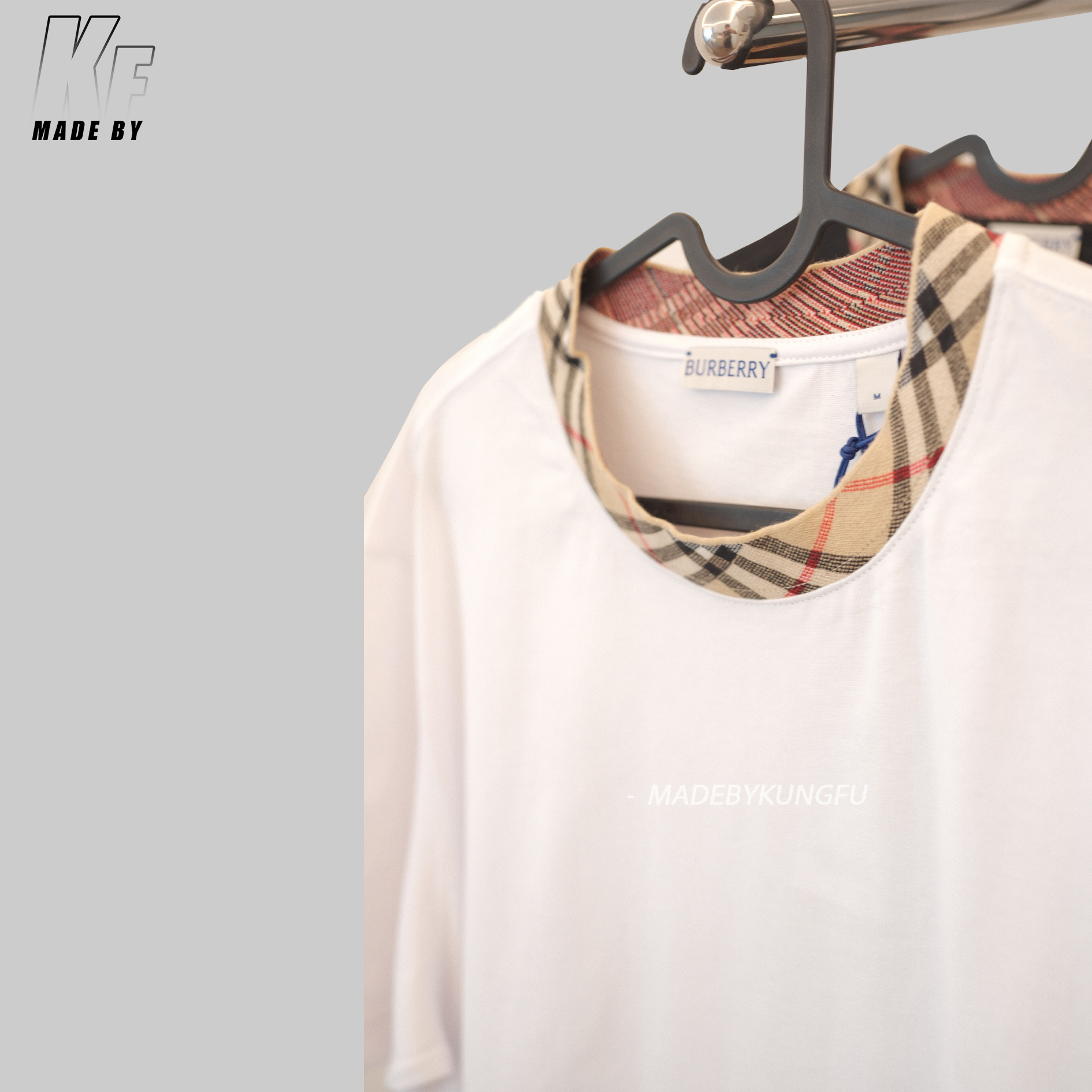 BBR wool neckline tee