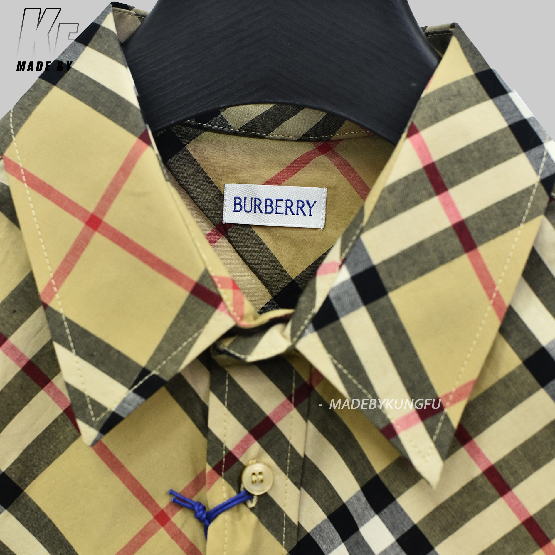 BBR格子长袖衬衫