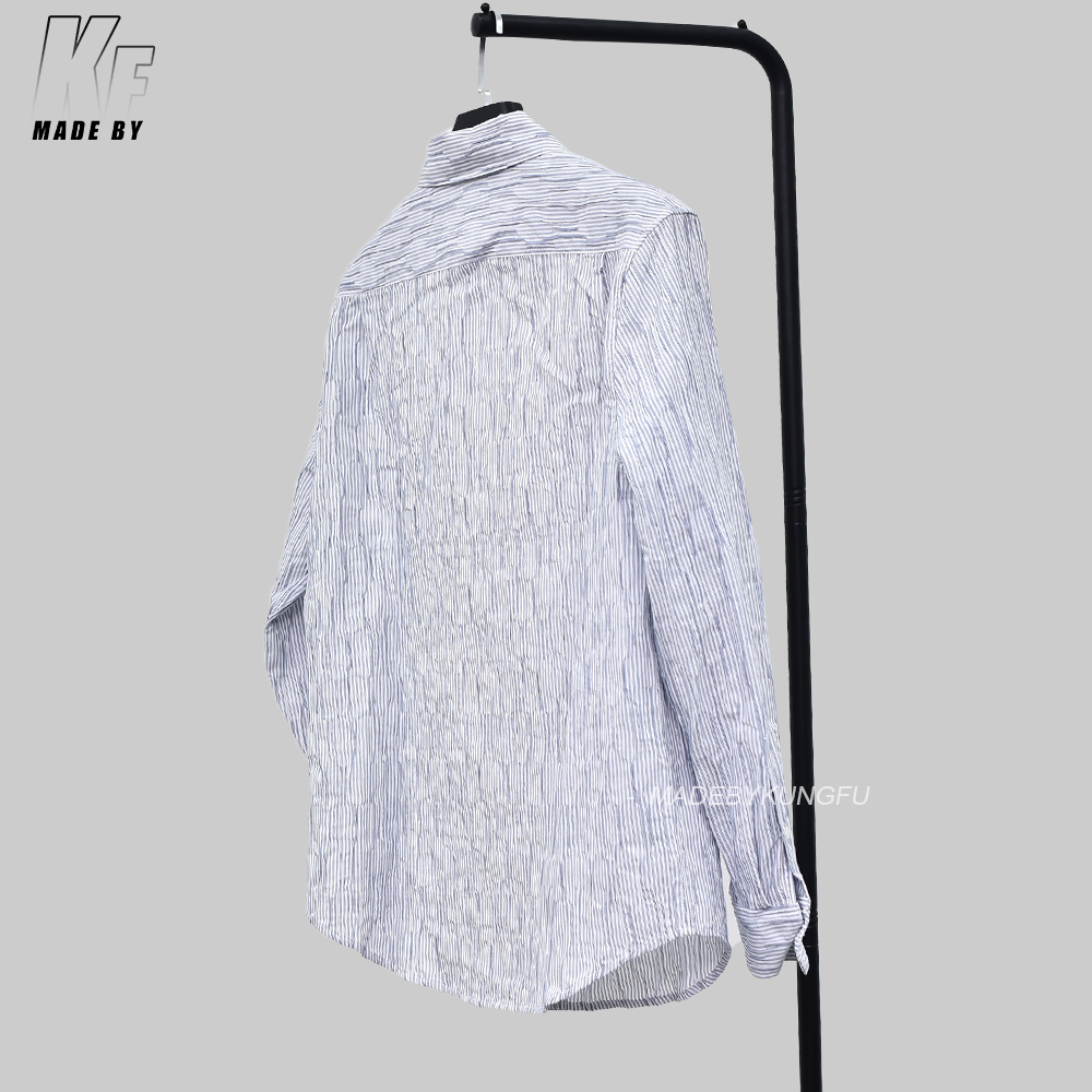 LOEWE长袖条纹衬衫