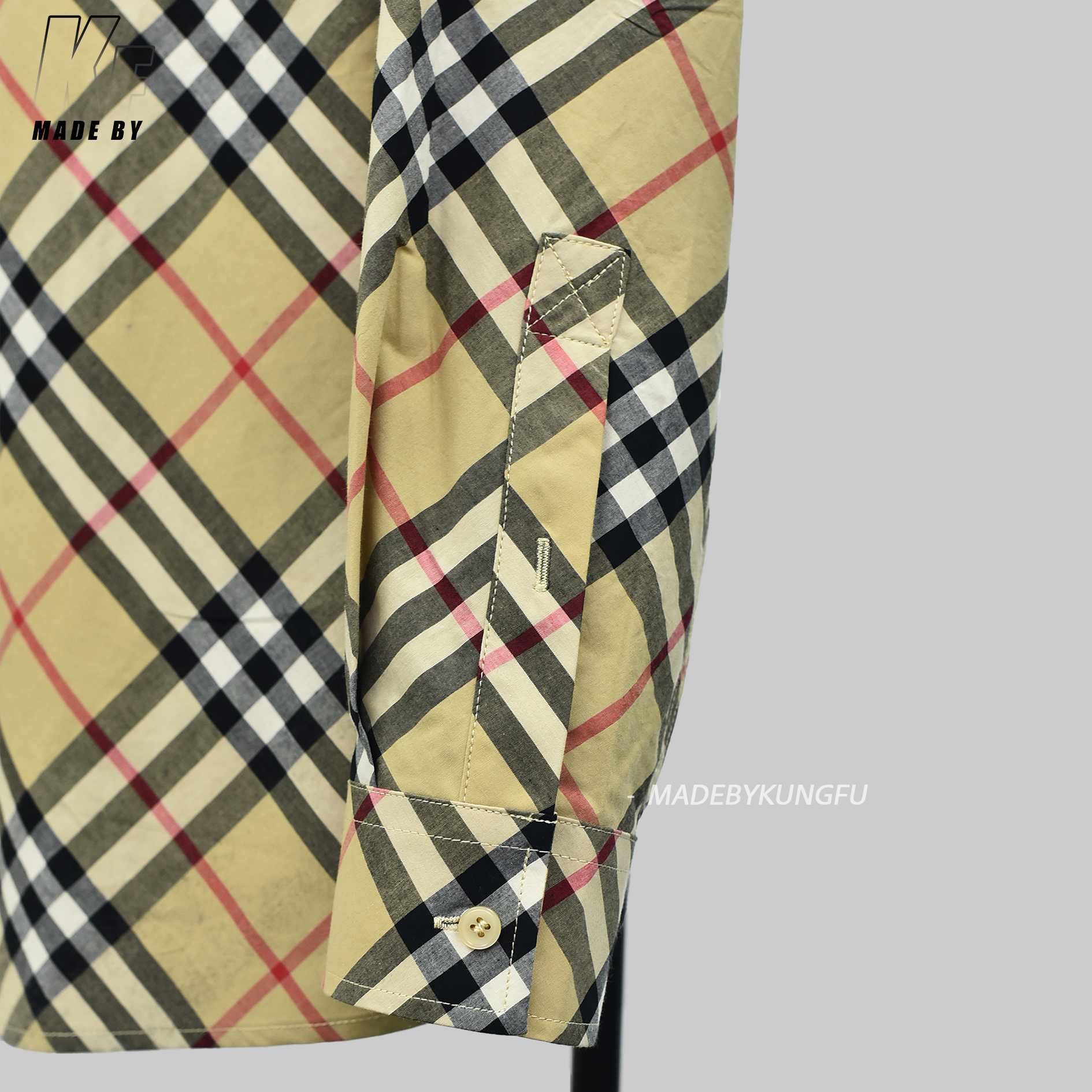 BBR格子长袖衬衫