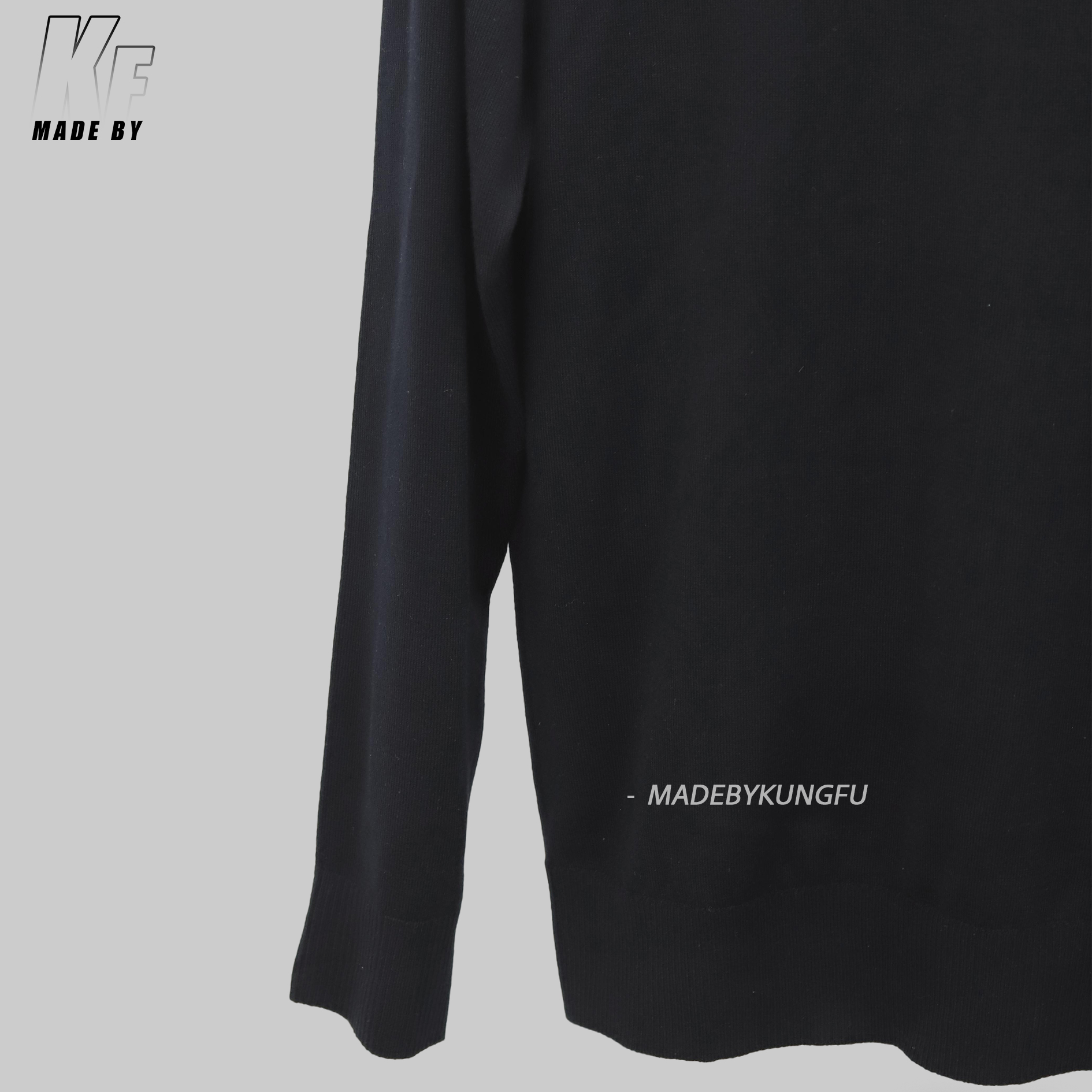 石头岛Polo毛衫 黑色