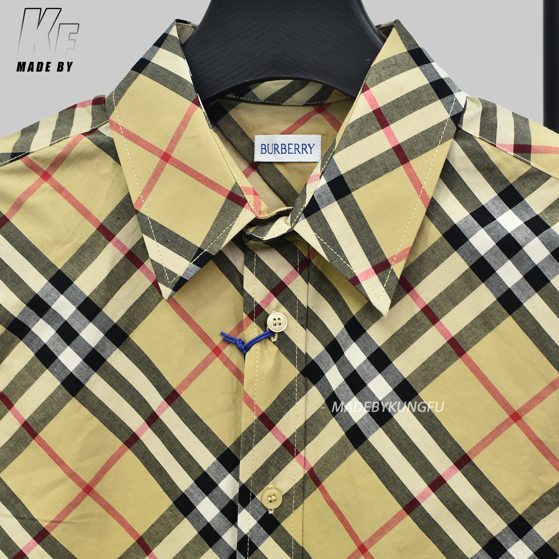 BBR格子长袖衬衫