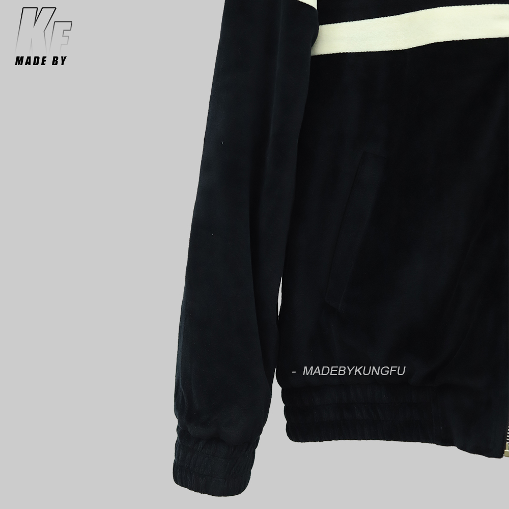 Celine刺绣丝绒夹克