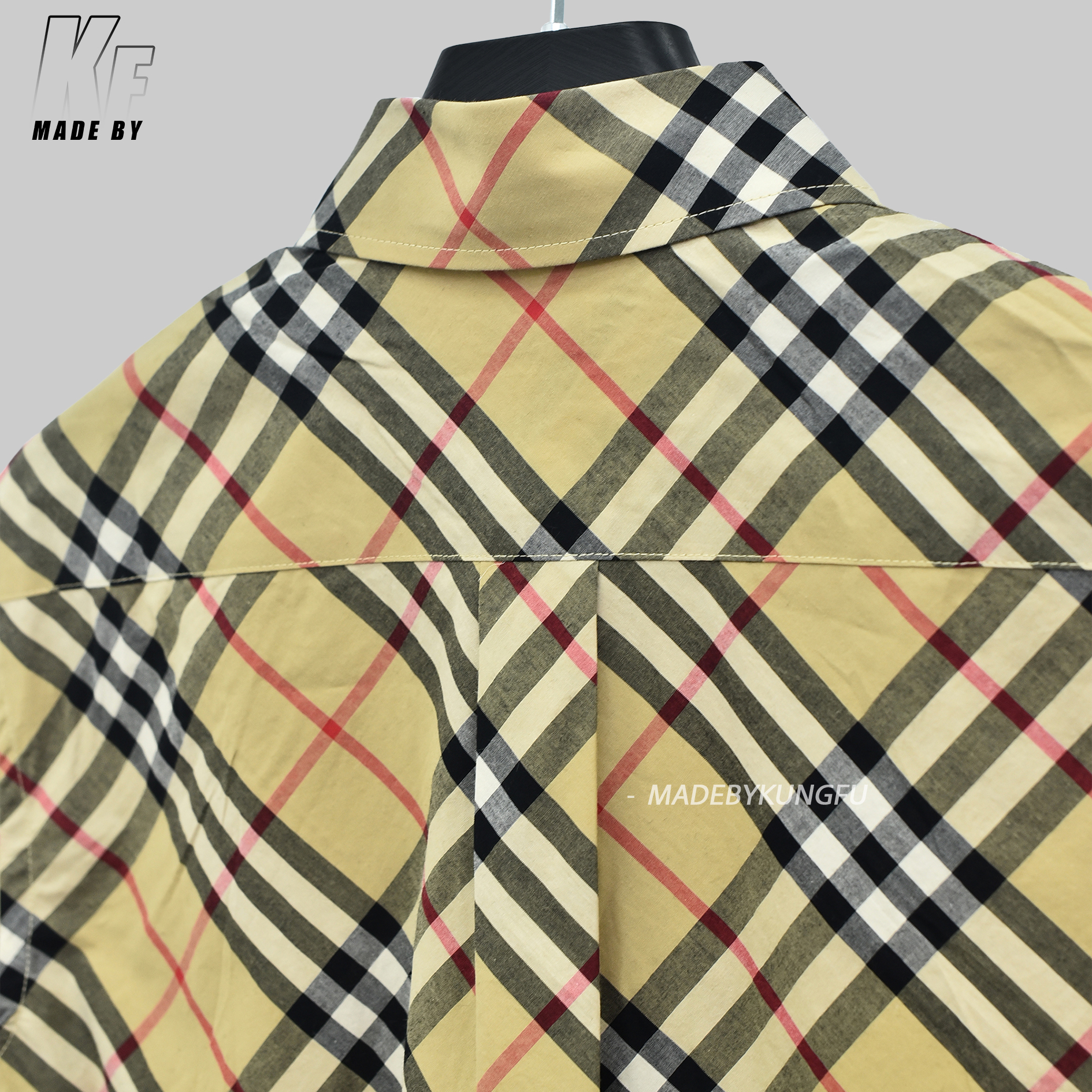 BBR格子长袖衬衫