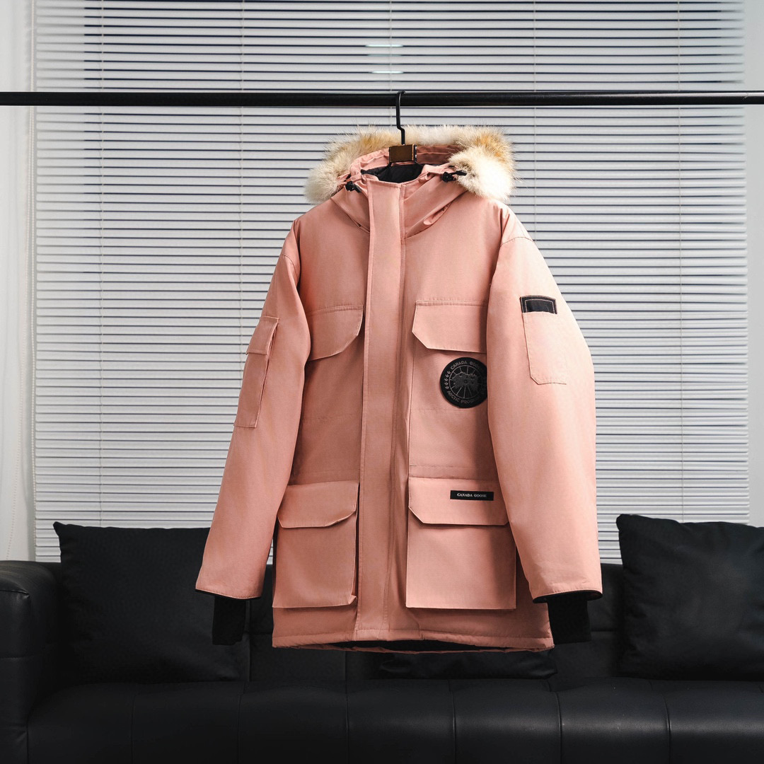 大鹅08远征款_派克大衣羽绒服