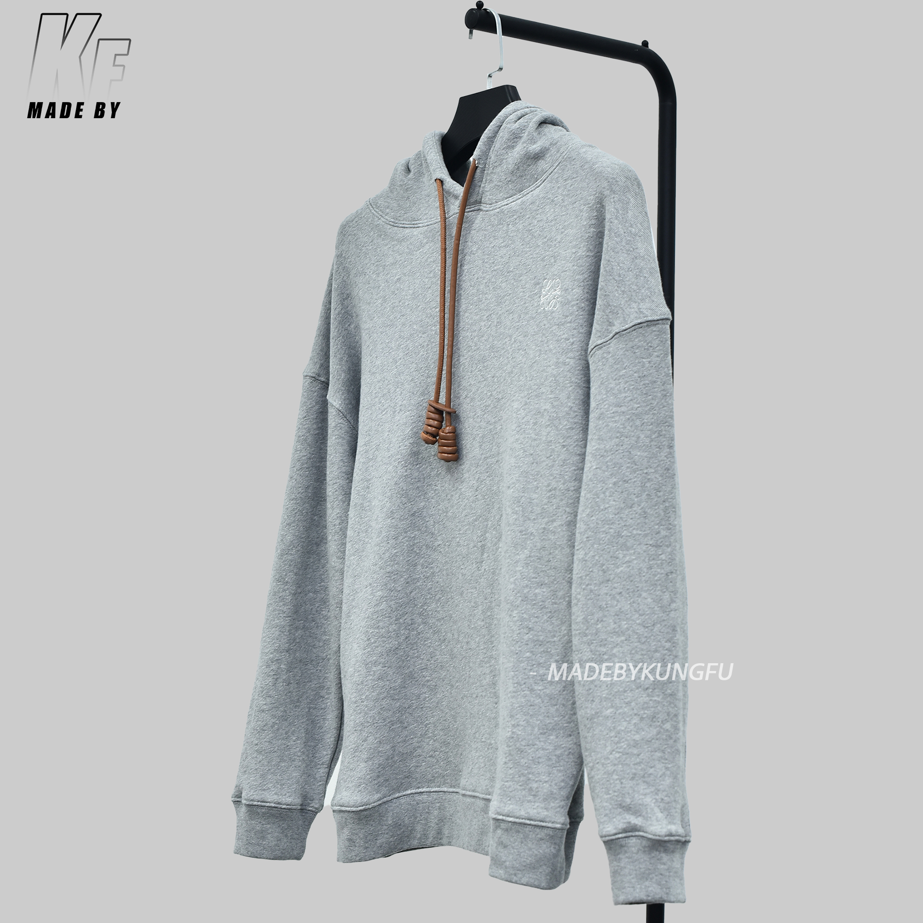 罗意威logo卫衣 灰色