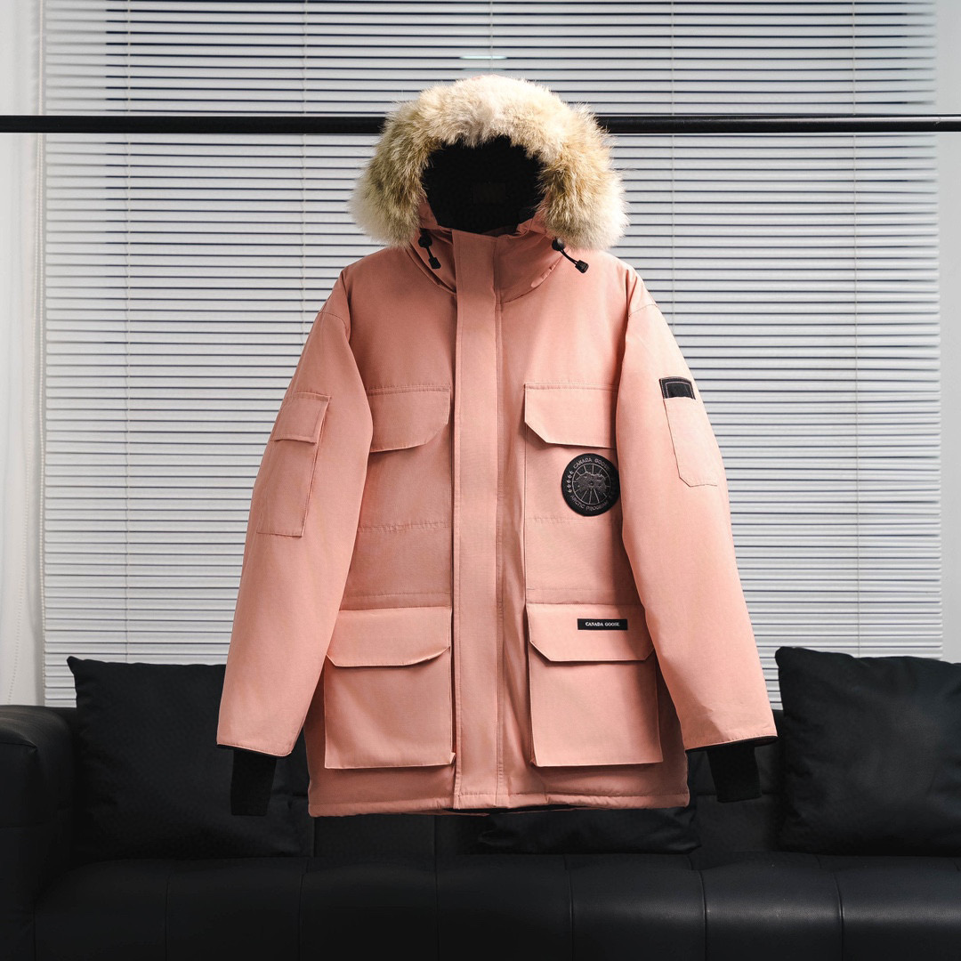 大鹅08远征款_派克大衣羽绒服