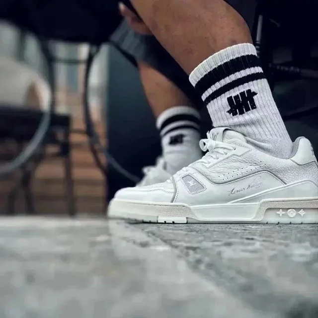Trainer White Cement