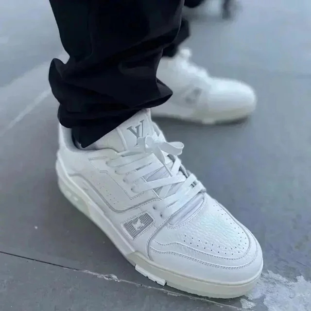 Trainer White Cement