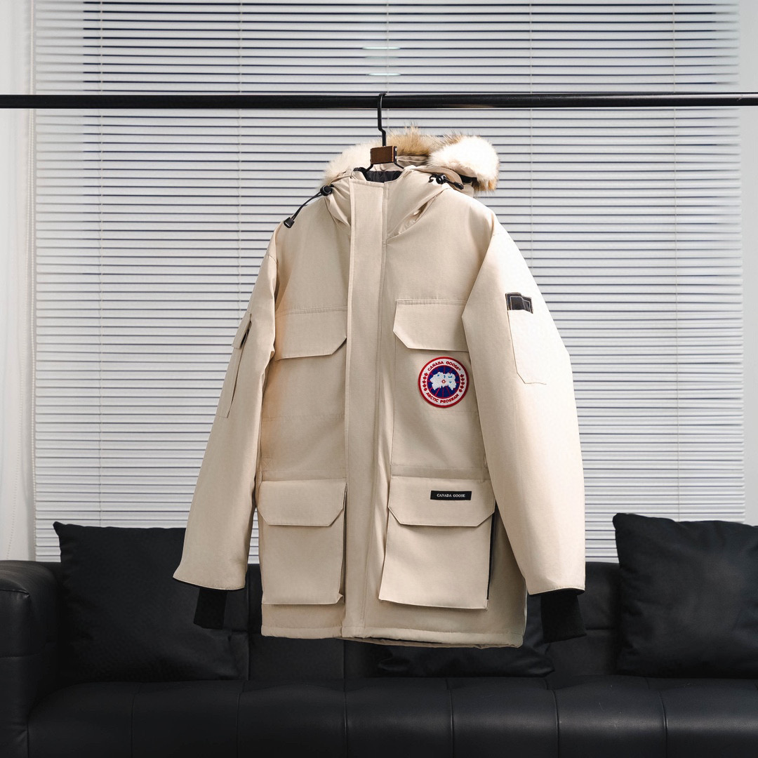 大鹅08远征款_派克大衣羽绒服