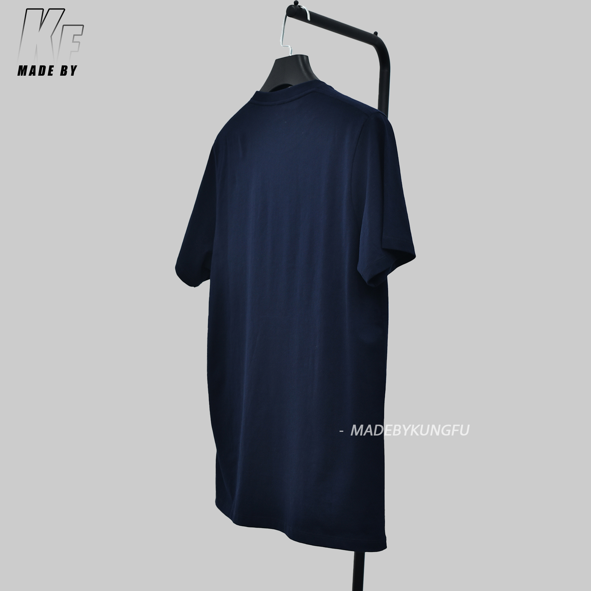 罗意威小logo短袖 藏青