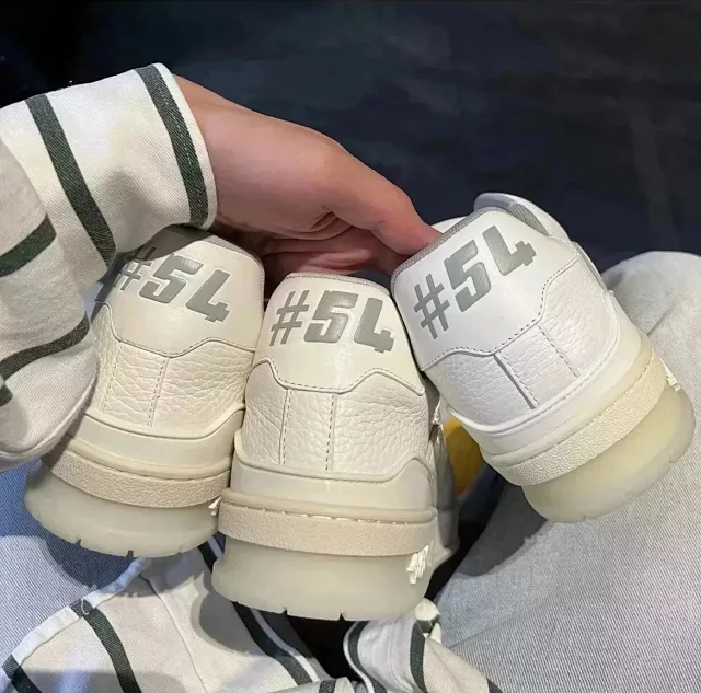 Trainer White Cement