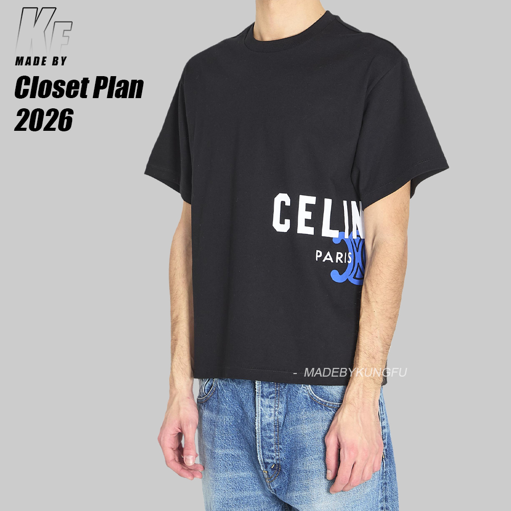 CE Blue print tee
