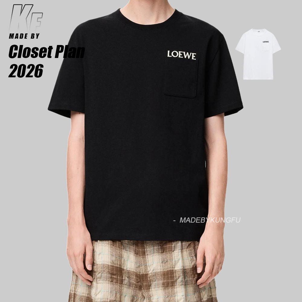 Loewe pocket embroidery tee