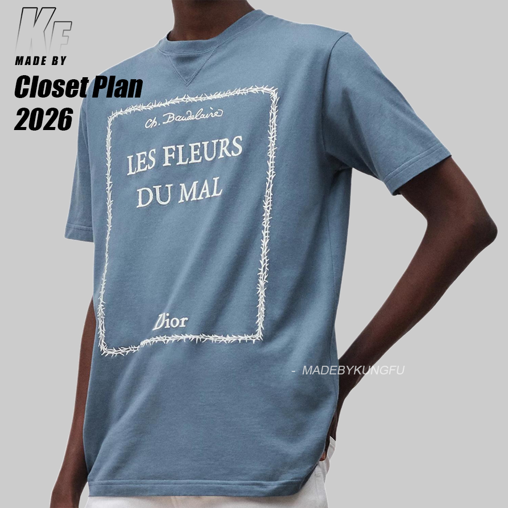 D1or LES FLEURS tee