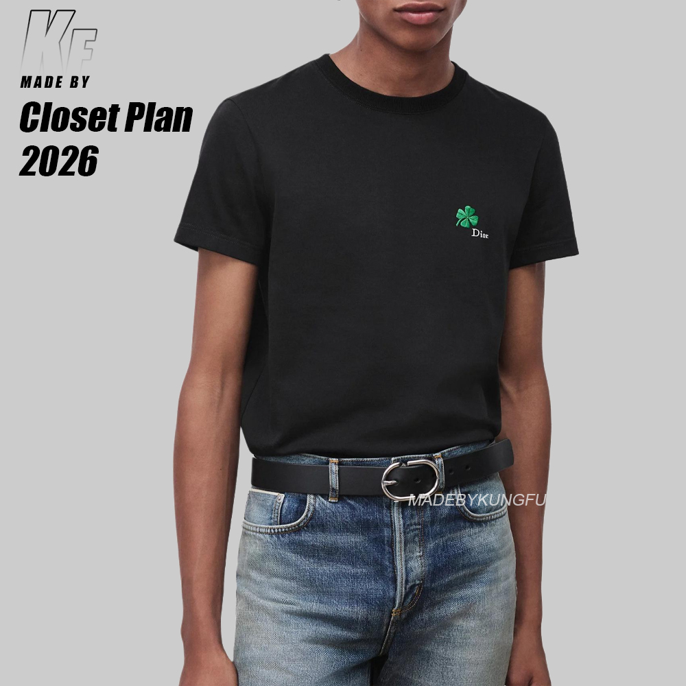 D1or lucky clover tee